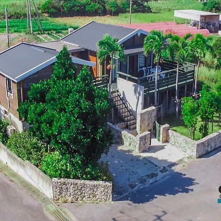 石田ヴィレッジ 満天の星空が見えるログハウスを貸し切り 宮古空港から8分 無料駐車場付 長期滞在可 Miyakojima  Eksteriør bilde